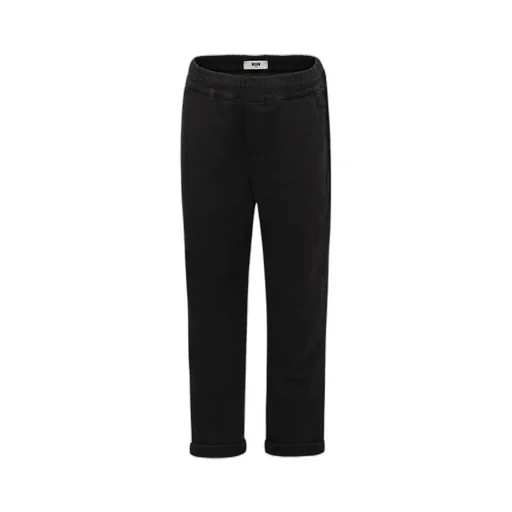 Elasticated-Waist Trousers