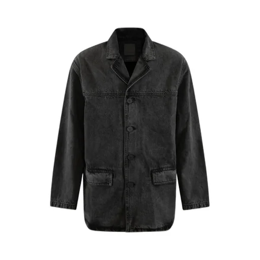 Long-Sleeved Denim Jacket