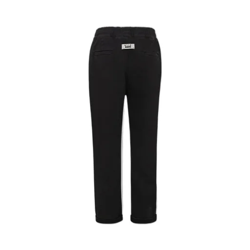 Elasticated-Waist Trousers