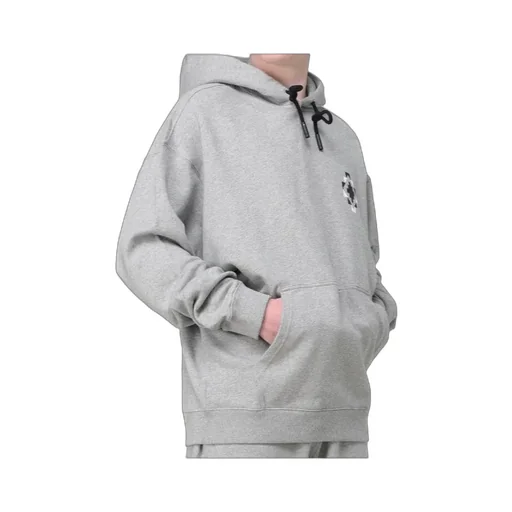 Marcelo Burlon County Of Milan Logo Printed Drawstring Hoodie
