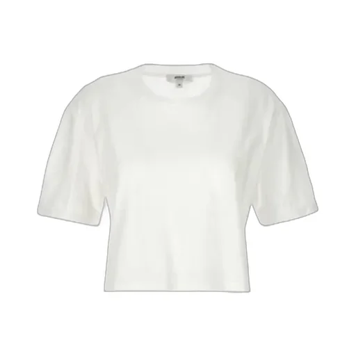 Agolde Anya Crewneck Cropped T-Shirt