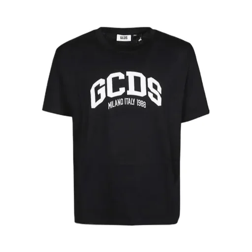 Gcds Logo Contrast Crewneck T-Shirt