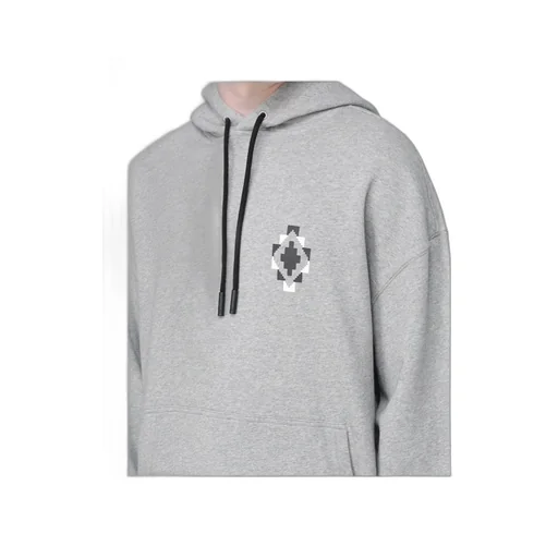 Marcelo Burlon County Of Milan Logo Printed Drawstring Hoodie