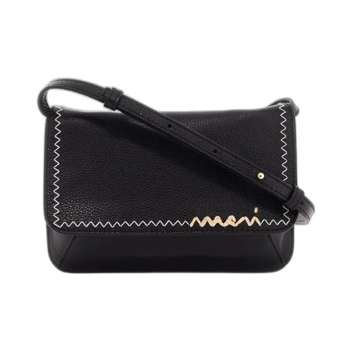 Marni Logo-Embroidered Straped Mini Bag
