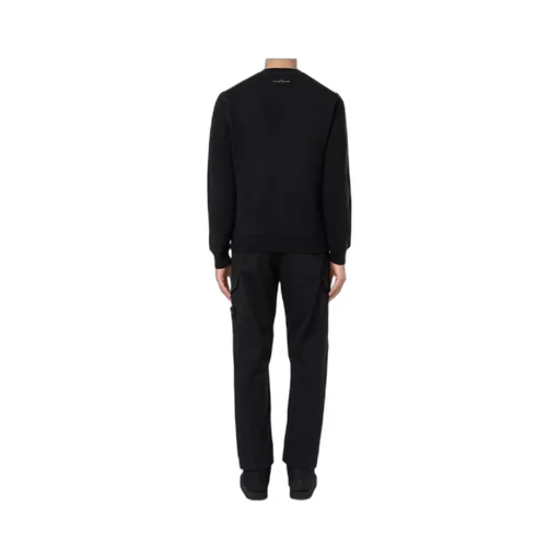Stone Island Optical Three Embroidered Sweatshirt