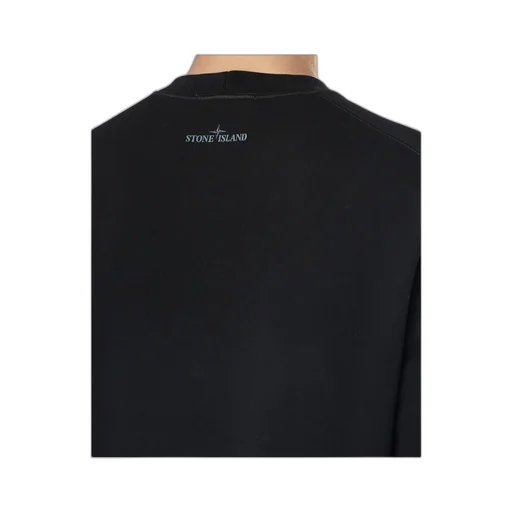 Stone Island Optical Three Embroidered Sweatshirt