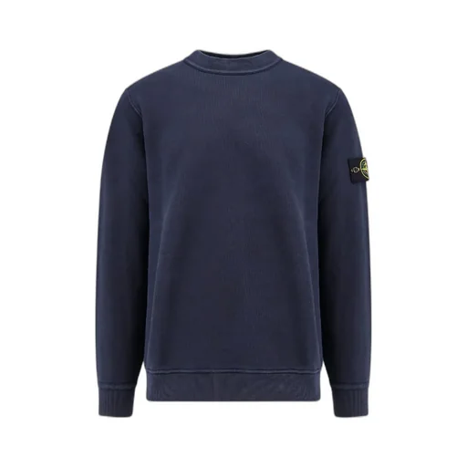 Stone Island Logo Patch Crewneck Sweatshirt
