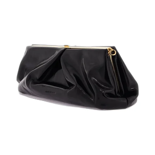 Dries Van Noten Logo Embossed Large Clutch Bag