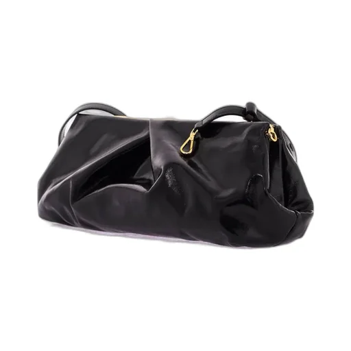 Dries Van Noten Logo Embossed Large Clutch Bag