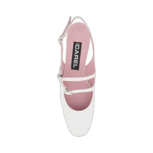 Carel Peche Patent Flat Shoes
