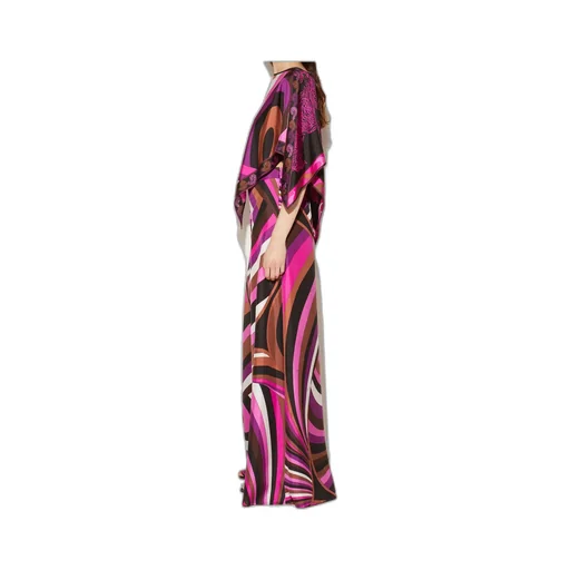 Emilio Pucci Iride-Printed Wide-Leg Trousers