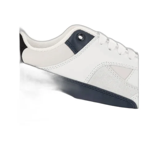 Saint Laurent Logo Embossed Lace-Up Sneakers