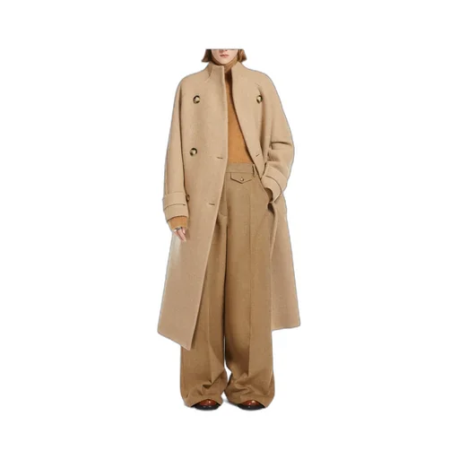 Sportmax Adatti Double-Breasted Belted Coat