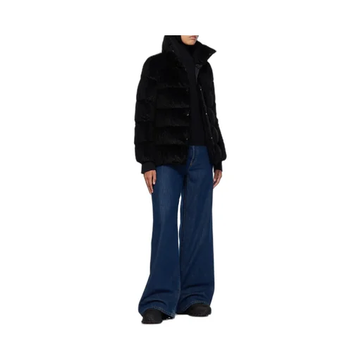 Moncler Logo Patch Knitted Hoodie