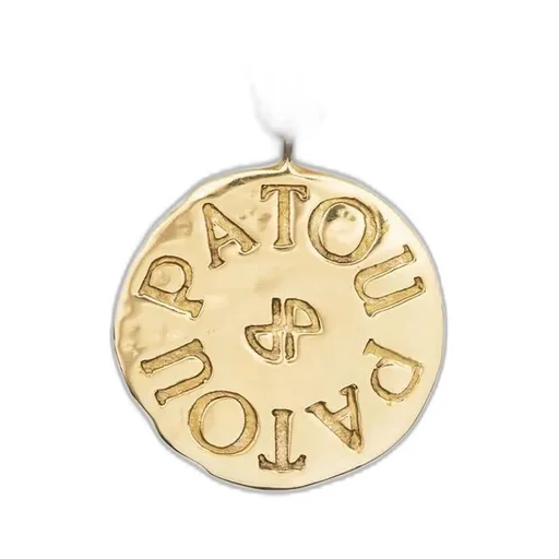 Patou Logo Engraved Necklace