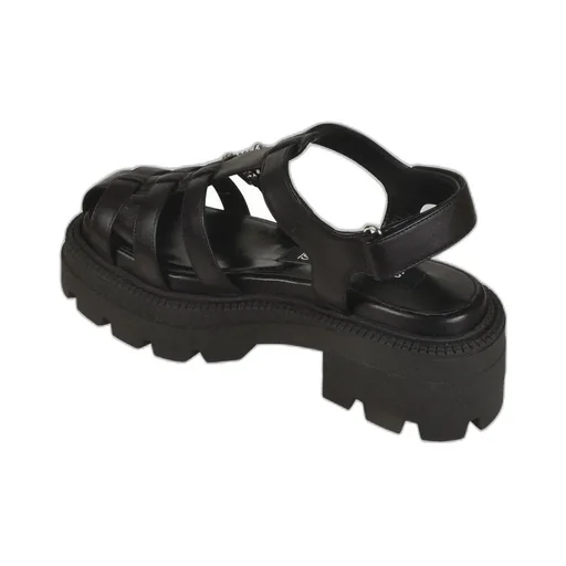 Sergio Rossi Twenty Buckle Slingback Sandles