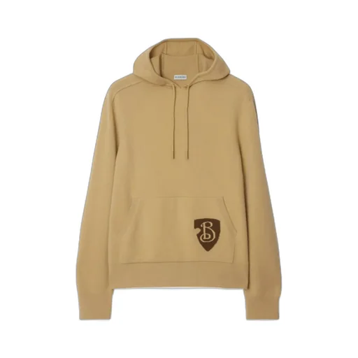 Burberry Logo Detailed Drawstring Hoodie