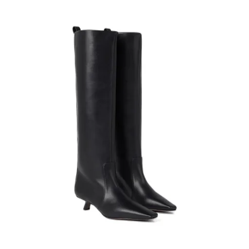 Brunello Cucinelli Pointed-Toe Knee-High Boots
