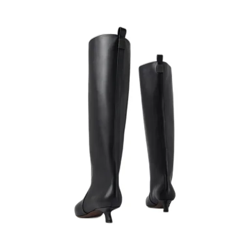 Brunello Cucinelli Pointed-Toe Knee-High Boots