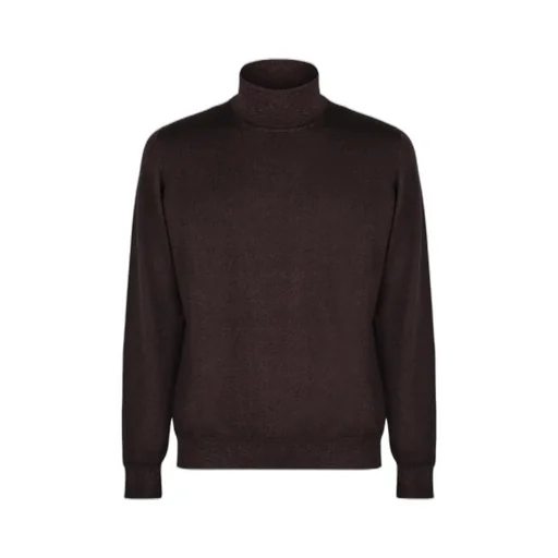 Drumohr Wool High-Neck Sweater