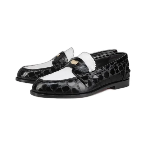 Round Head Loafer Shoes