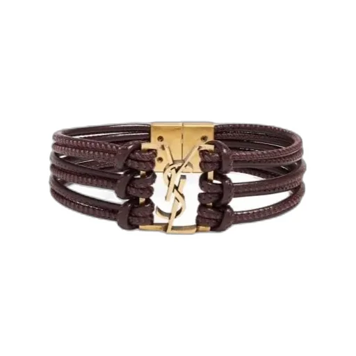 Saint Laurent Babylone Cord Bracelet