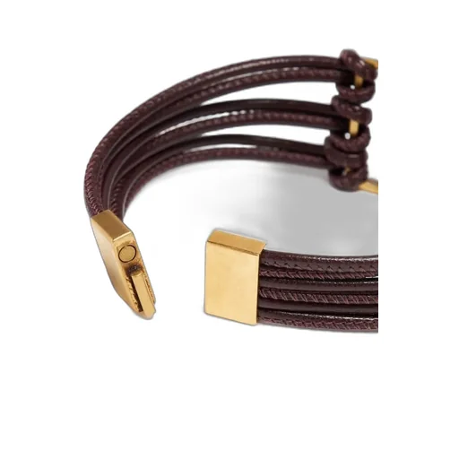 Saint Laurent Babylone Cord Bracelet