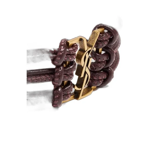 Saint Laurent Babylone Cord Bracelet