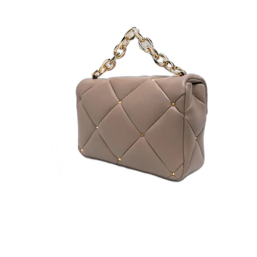 Valentino Garavani Roman Stud Foldover Top Shoulder Bag