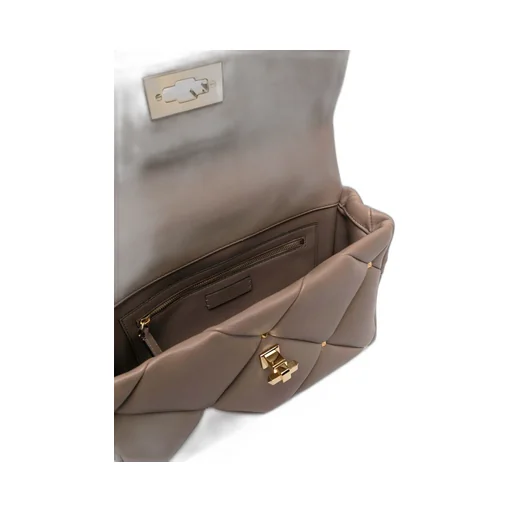 Valentino Garavani Roman Stud Foldover Top Shoulder Bag