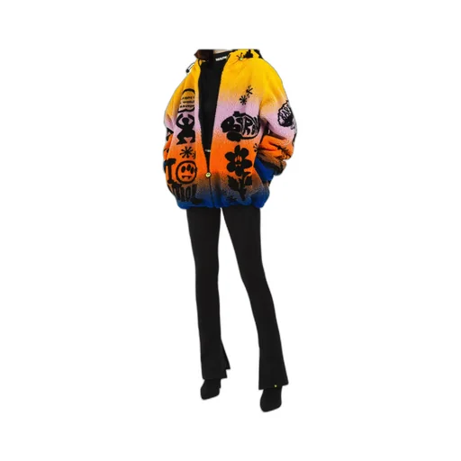 Brushed Ombré Jacket
