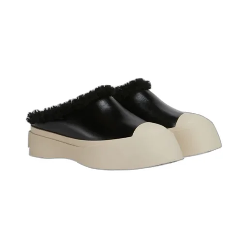 Marni Shearling Pablo Sabots