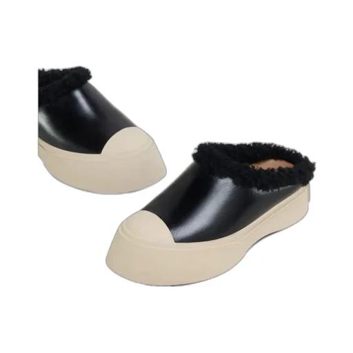 Marni Shearling Pablo Sabots