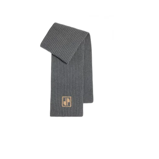 Patou Logo Intarsia Knit Scarf