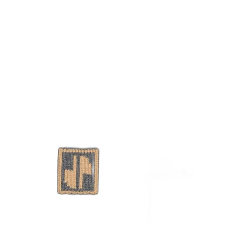 Patou Logo Intarsia Knit Scarf