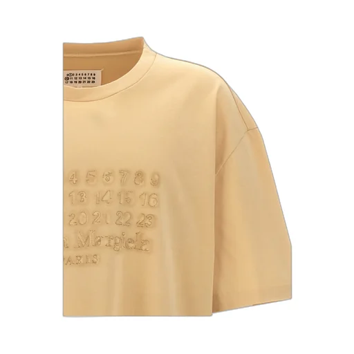 Maison Margiela Logo Embroidered Crewneck T-Shirt