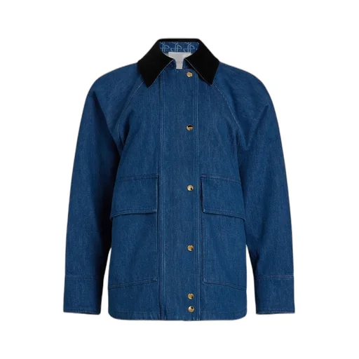 Patou Long Sleeved Denim Workwear Jacket