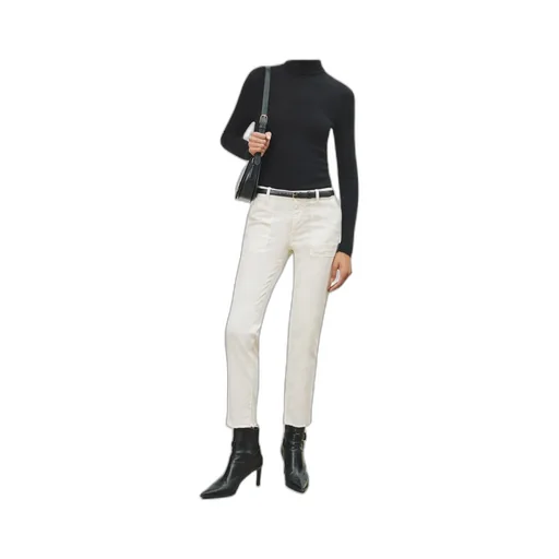 Cropped Skinny Trousers
