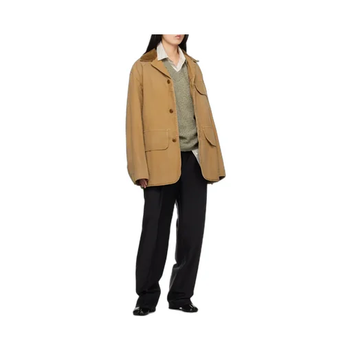 Maison Margiela Long Sleeved Straight Hem Jacket