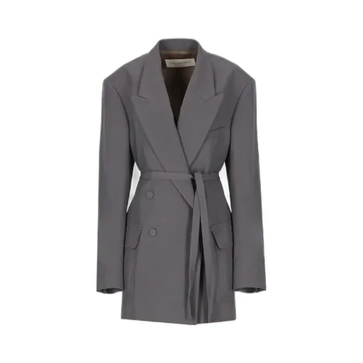 Dries Van Noten Double-Breasted Belted Blazer