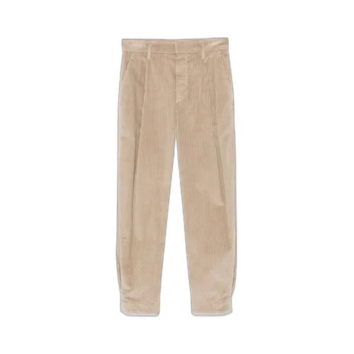 Brunello Cucinelli High-Waist Corduroy Trousers
