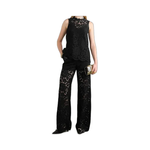 Floral Cordonetto Lace Top