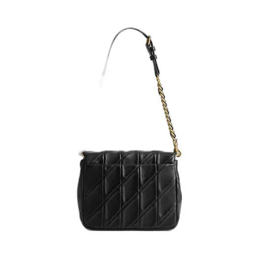 Coach Times Square Tabby Logo Plaque Shoulder Bag