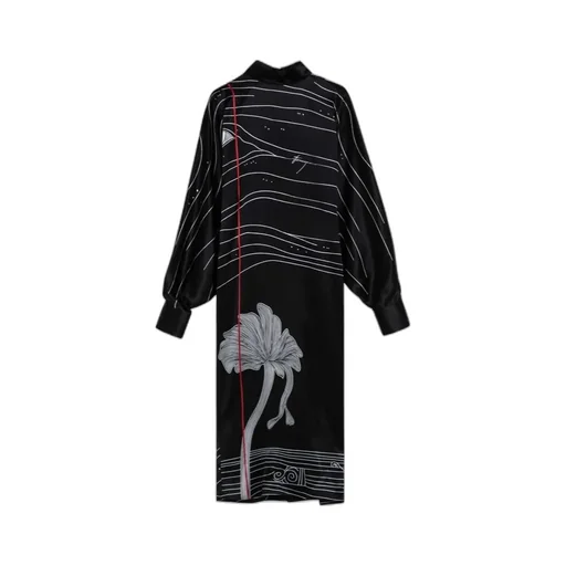 Long-Sleeved Dress