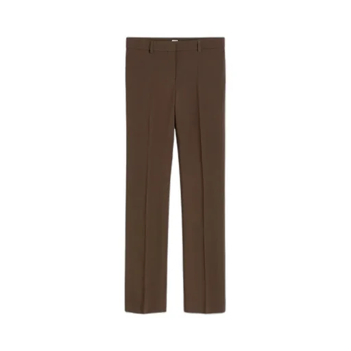 Low-Waist Slim Trousers