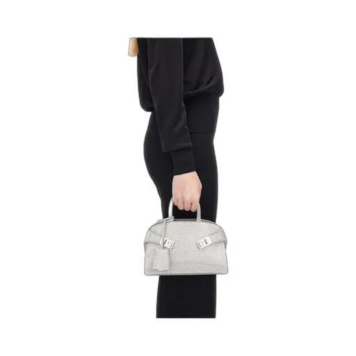 Ferragamo Embellished Top Handle Bag