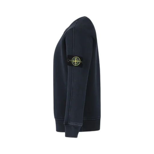 Stone Island Junior Logo Patch Crewneck Sweatshirt