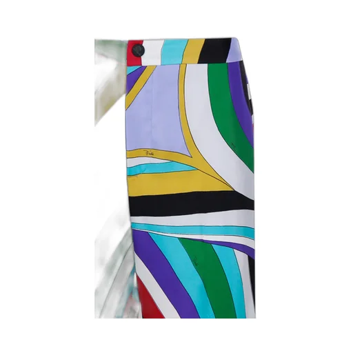 Pucci Maddalena Printed High Waist Trousers