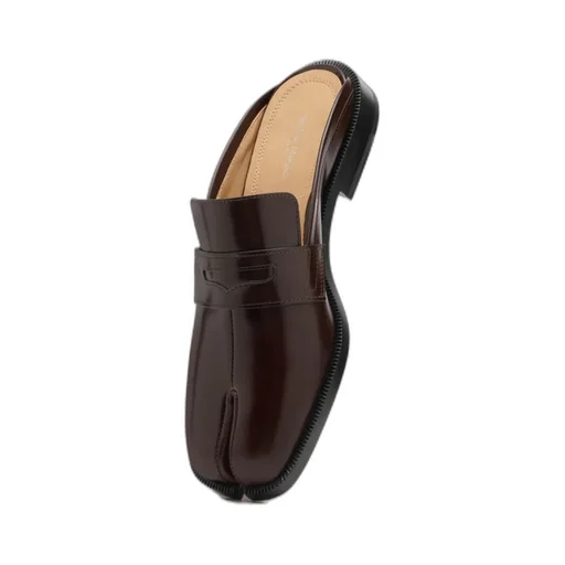 Tabi City Leather Mules