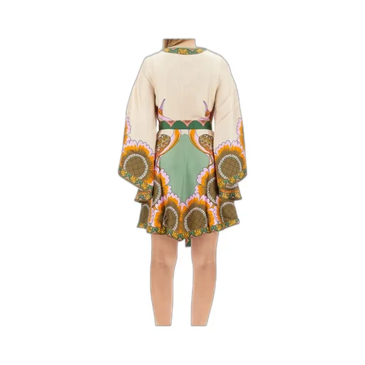 La Doublej Magnificent Mini Printed Dress